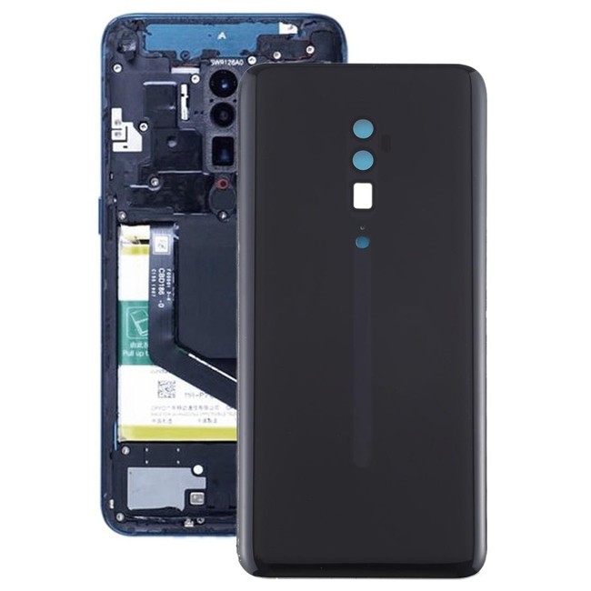 Battery Back Cover for OPPO Reno 10x zoom (Black)(With Logo) at 12,74 €
