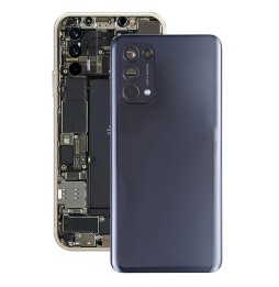 Original Battery Back Cover for OPPO Reno5 4G CPH2159 (Black)(With Logo) at €34.90