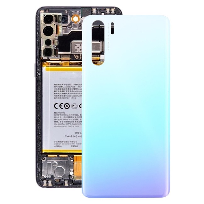 Battery Back Cover for OPPO A91 PCPM00 CPH2001 CPH2021 (Baby Blue)(With Logo) at 14,90 €