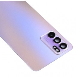 Original Battery Back Cover for OPPO Reno6 5G PEQM00, CPH2251 (Purple)(With Logo) at 37,90 €