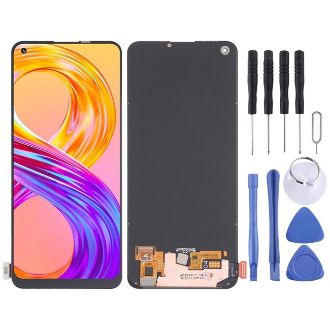 For Oppo Realme 8 RMX3085 Realme8 5G RMX3241 LCD Display Screen Replacment  lot