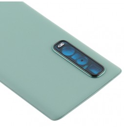 Original Leather Battery Back Cover for OPPO Find X2 Pro CPH2025 PDEM30 (Green)(With Logo) at 37,90 €