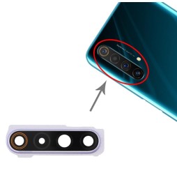 Camera Lens Cover for OPPO Realme X50 5G (Silver) at 11,89 €
