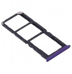 Tiroir double carte SIM + Micro SD pour OPPO Realme 5 Pro RMX1971 (Violet) à 7,08 €