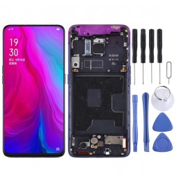 Original LCD Screen with Frame for OPPO Reno (Purple) at 182,90 €