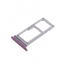 SIM + Micro SD Card Tray for Samsung Galaxy S9 SM-G960 (Purple) at 6,90 €