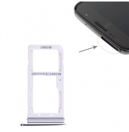 SIM + Micro SD Kartenhalter für Samsung Galaxy S7 SM-G930 (Schwarz) für 5,90 €