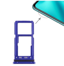 Tiroir double carte SIM + Micro SD pour OPPO R15 (Bleu) à 10,45 €