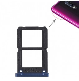 Dual SIM kaart houder voor OPPO R17 (Blauw) voor 10,45 €