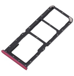 Dual SIM + Micro SD kaart houder voor OPPO F9 (Rood) voor 9,90 €