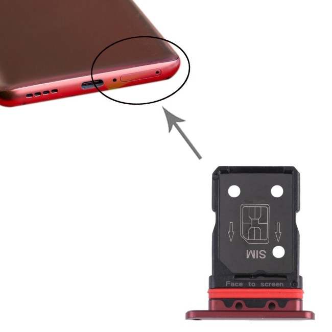 SIM kaart houder voor OPPO Realme X50 Pro 5G (Rood) voor 12,90 €