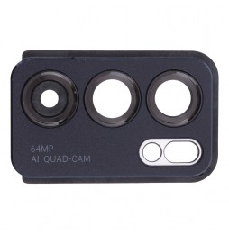Camera lens glas voor OPPO Reno6 5G PEQM00, CPH2251 (Zwart) voor 14,90 €