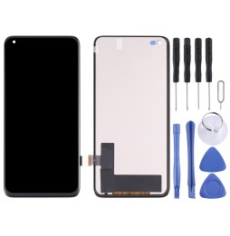 TFT Material LCD Screen and Digitizer Full Assembly for Xiaomi Mi 10 Pro 5G / Mi 10 5G, Not Supporting Fingerprint Identifica...