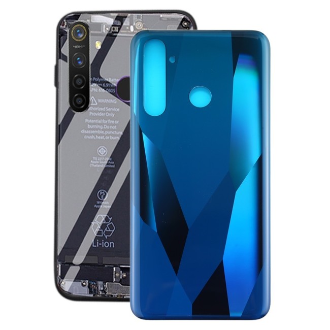 Battery Back Cover for OPPO Realme 5 Pro RMX1971 (Green)(With Logo) at 18,89 €