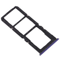 Dual SIM + Micro SD kaart houder voor OPPO Realme X2 (Purper) voor 8,89 €