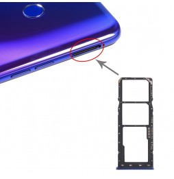 Tiroir double carte SIM + Micro SD pour OPPO Realme 3 Pro RMX1851 (Bleu) à 8,90 €