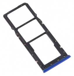 Dual SIM + Micro SD kaart houder voor OPPO Realme 3 Pro RMX1851 (Blauw) voor 8,90 €