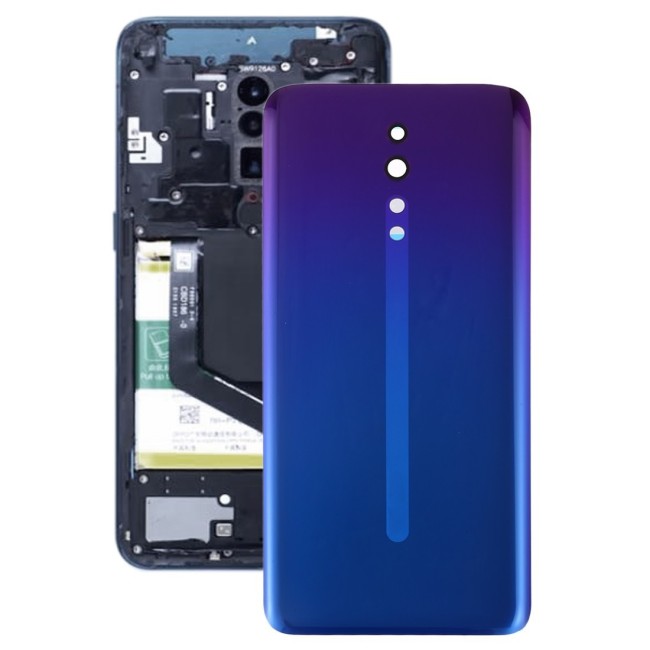 Back Cover for OPPO Reno Z (Purple)(With Logo) at 21,80 €