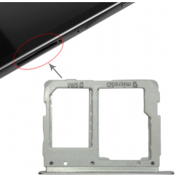 SIM + Micro SD kaart houder voor Samsung Galaxy Tab S3 9.7 / T825 (3G-versie)(Zilver) voor 5,82 €