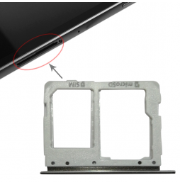 SIM + Micro SD kaart houder voor Samsung Galaxy Tab S3 9.7 / T825 (3G-versie)(Zwart) voor €10.90