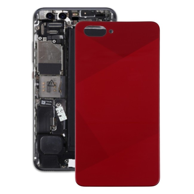 Back Cover for OPPO A3s (Red)(With Logo) at 17,39 €