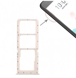 Dual SIM + Micro SD Card Tray for OPPO A3s (Silver) at 6,90 €