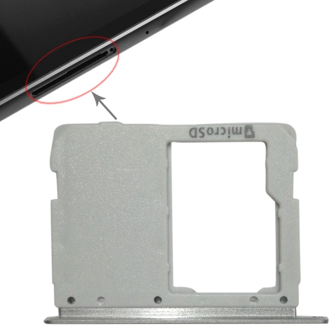 Tiroir carte Micro SD pour Samsung Galaxy Tab S3 9.7 SM-T820 (Version WIFI)(Argent) à 9,90 €