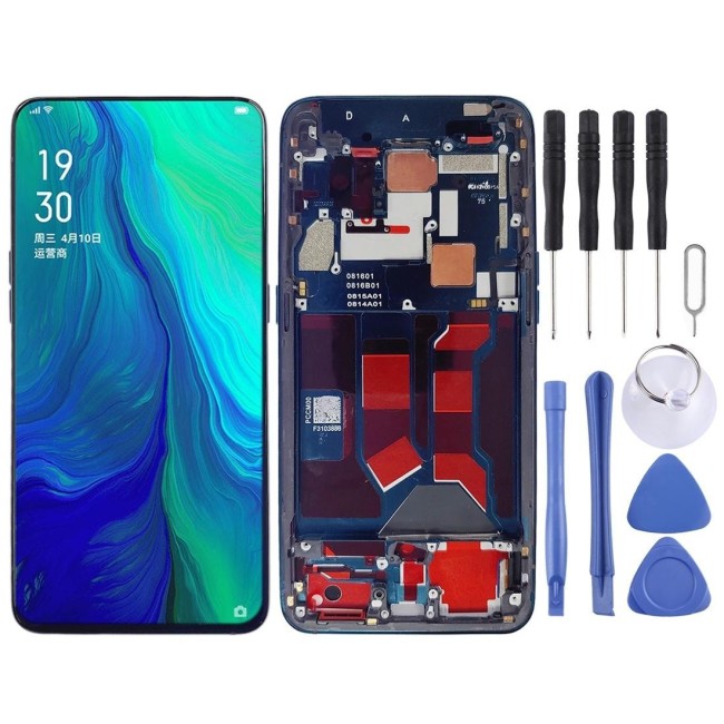Original LCD Screen with Frame for OPPO Reno 10x zoom (Black) at 159,39 €