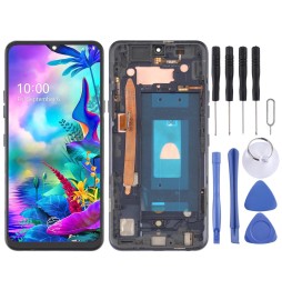 Original LCD Screen with Frame for LG G8X ThinQ (Black) at €88.39