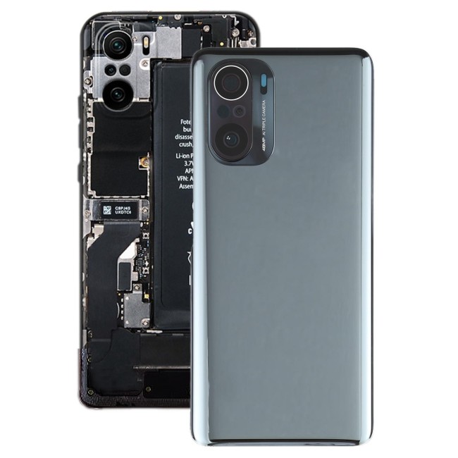 Original Battery Back Cover for Xiaomi Poco F3 M2012K11AG (Black) at 39,99 €