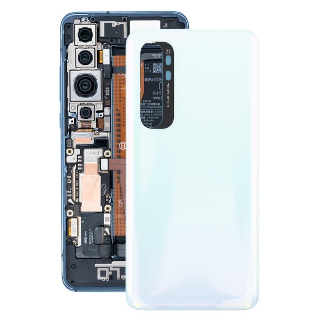 Original Battery Back Cover for Xiaomi Mi Note 10 Lite (White) at 16,89 €