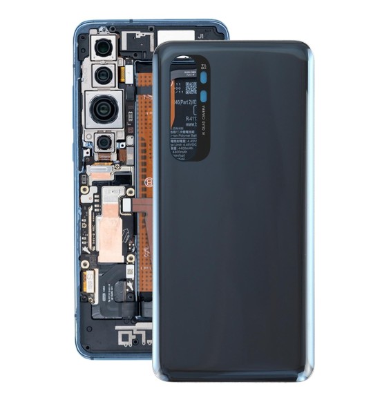Original Battery Back Cover for Xiaomi Mi Note 10 Lite (Black)