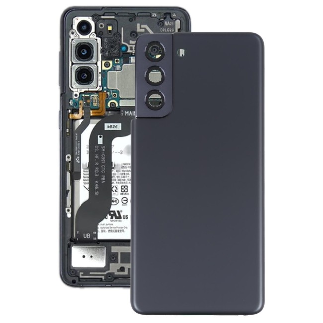 Cache arrière avec lentille pour Samsung Galaxy S21 5G SM-G991 (Noir) à 27,49 €