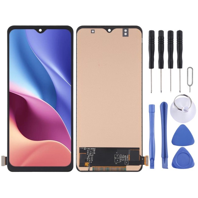 TFT Material LCD Screen and Digitizer Full Assembly (Not Supporting Fingerprint Identification) for Xiaomi Redmi K40 Pro / Re...