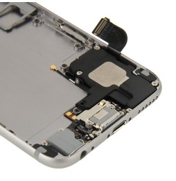 Vormontiert Gehäuse Rückseite Rahmen für iPhone 6 (Grau)(Mit Logo) für 29,90 €