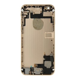 Vormontiert Gehäuse Rückseite Rahmen für iPhone 6 (Gold)(Mit Logo) für 29,90 €