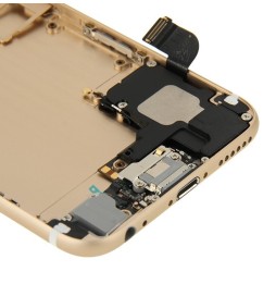 Vormontiert Gehäuse Rückseite Rahmen für iPhone 6 (Gold)(Mit Logo) für 29,90 €