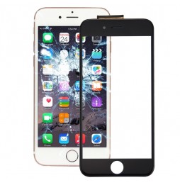Touchscreen glas met lijm voor iPhone 6s (Zwart) voor 19,75 €