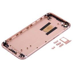 Full Back Housing Cover for iPhone 6s (Rose Gold)(With Logo) at 31,90 €