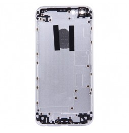 Full Back Housing Cover for iPhone 6s (Silver)(With Logo) at 31,90 €