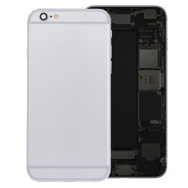 Vormontiert Gehäuse Rückseite Rahmen für iPhone 6s Plus (Silber)(Mit Logo) für 37,90 €