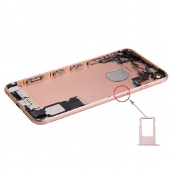 Vormontiert Gehäuse Rückseite Rahmen für iPhone 6s Plus (Rosa gold)(Mit Logo) für 37,90 €