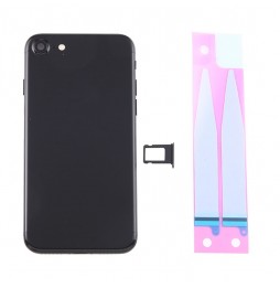 Back Housing Cover Assembly for iPhone 7 (Jet Black)(With Logo) at 44,90 €