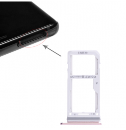 SIM + Micro SD kaart houder voor Samsung Galaxy Note 8 SM-N950 (Pink) at 6,90 €