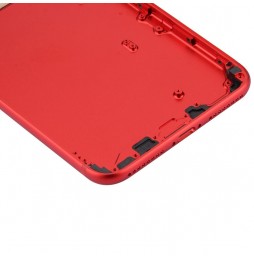 Full Back Housing Cover for iPhone 7 Plus (Red)(With Logo) at 30,90 €