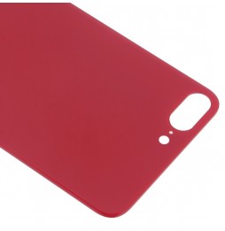 Cache vitre arrière avec adhésif pour iPhone 8 Plus (Rouge)(Avec Logo) à 11,90 €