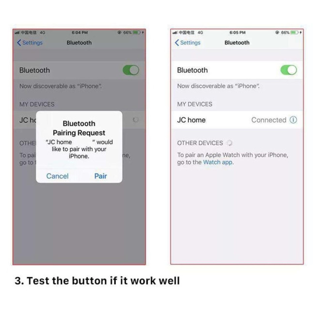 Replacement Home Button For IPhone 7/8/7 Plus/8 Plus/SE 2020 - White, With Return Function, Easy Install