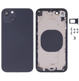 Full Back Housing Cover Imitation of iPhone 13 for iPhone XR (Black)(With Logo) at €50.50