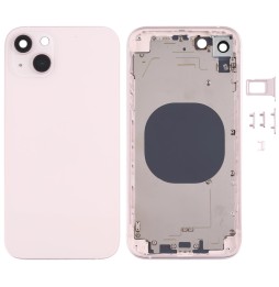 Full Back Housing Cover Imitation of iPhone 13 for iPhone XR (Pink)(With Logo) at 50,50 €