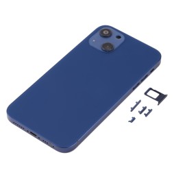 Full Back Housing Cover Imitation of iPhone 13 for iPhone XR (Blue)(With Logo) at 50,50 €